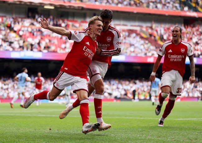 Arsenal teki nopeimman maalin Community Shieldissä